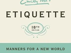 emily post etiquette book
