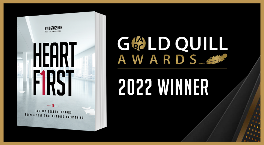 "Heart First" Wins Gold Quill Award of Excellence