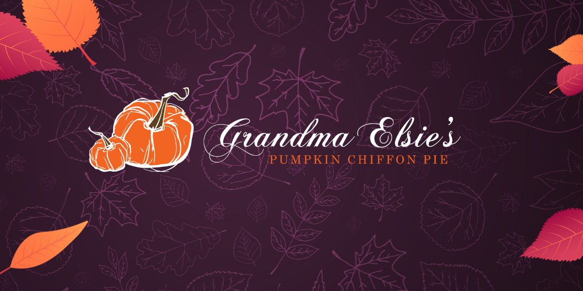 Grandma Elsie's Famous Pumpkin Chiffon Pie