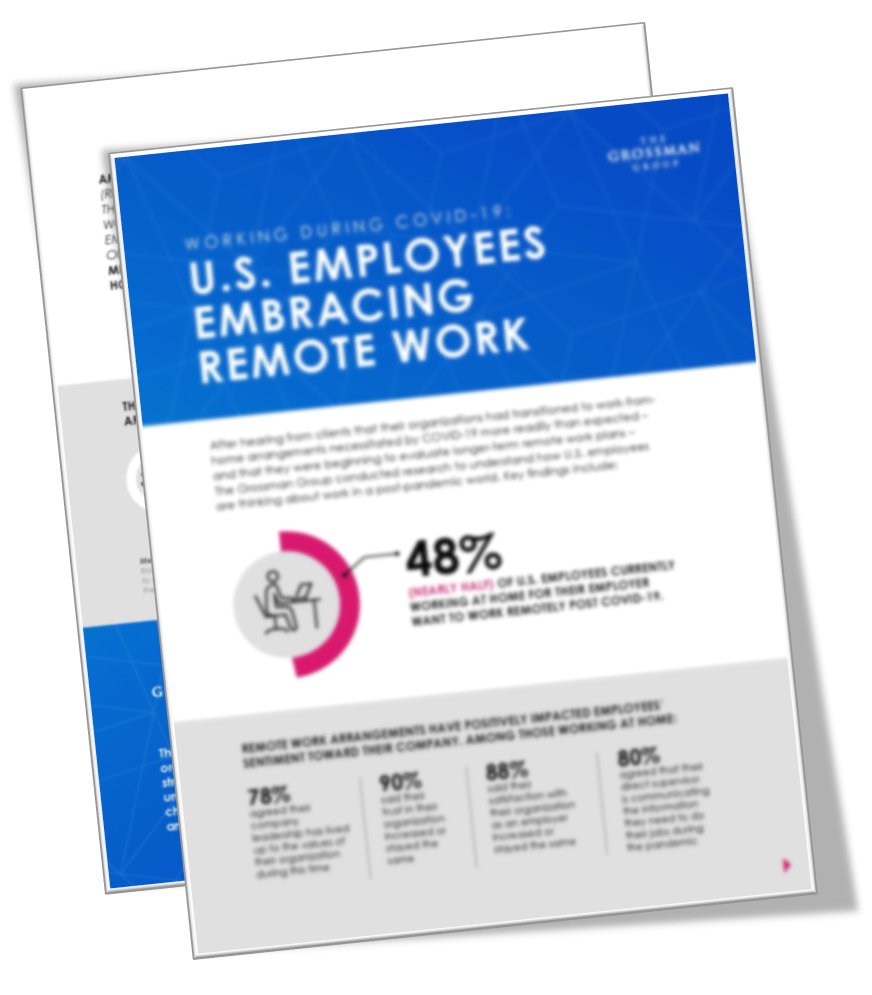 [Free Survey Report] Working During COVID-19: U.S. Employees Embracing ...